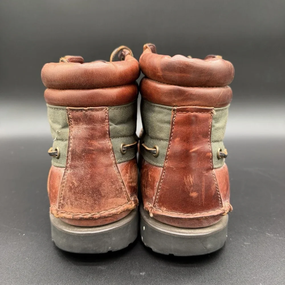 Timberland 7 Eye Chukka Gore Tex Leather Boots Mens Sz 10 Handmade Vintage 90's